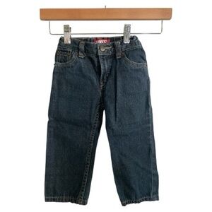 Levi’s Kids 514 Slim Straight Dark Denim Cotton Jeans 24 Months